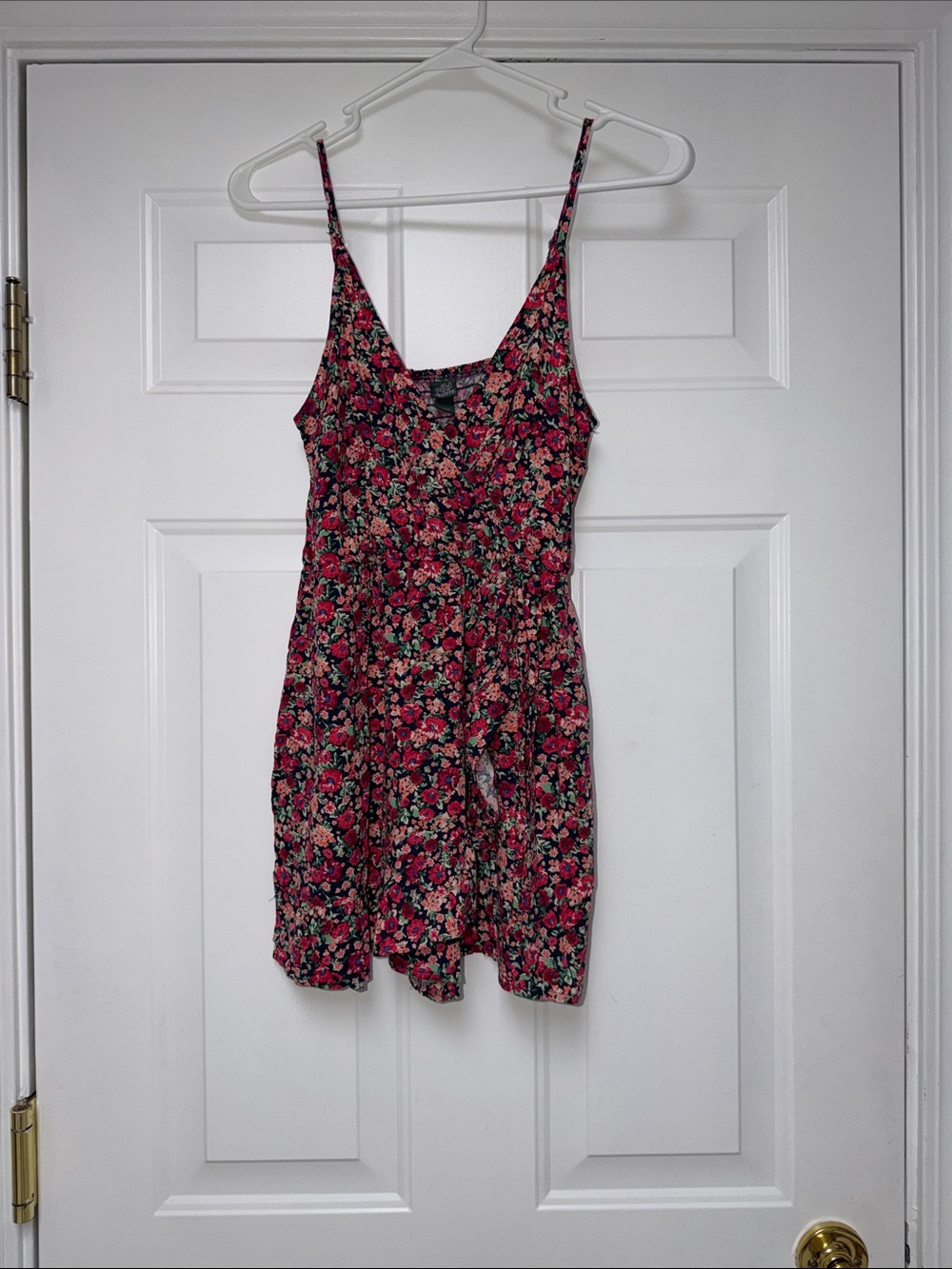 wild fable Floral Romper in Red and Green